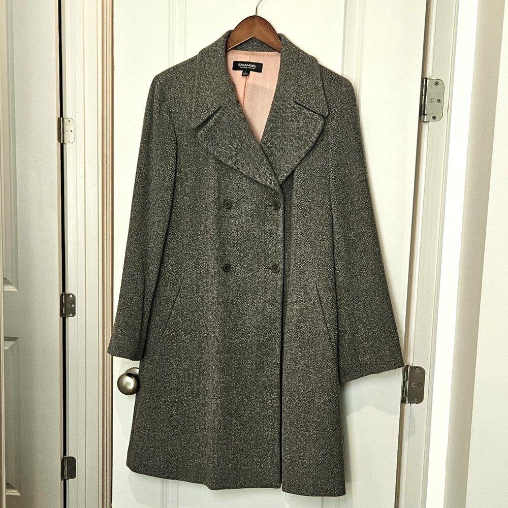 Emanuel Ungaro coat, L, vintage, very nice!